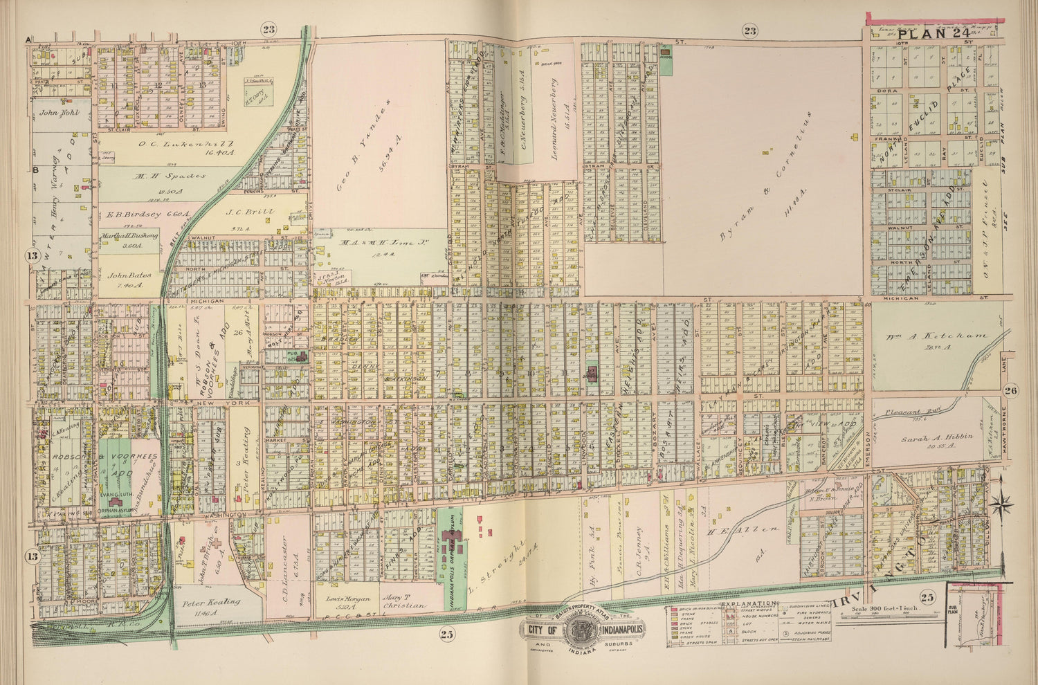 Plan 24 from Baist&
