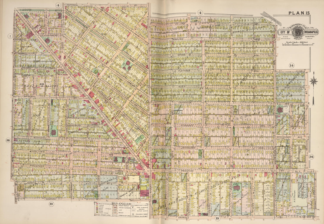 Plan 15 from Baist&
