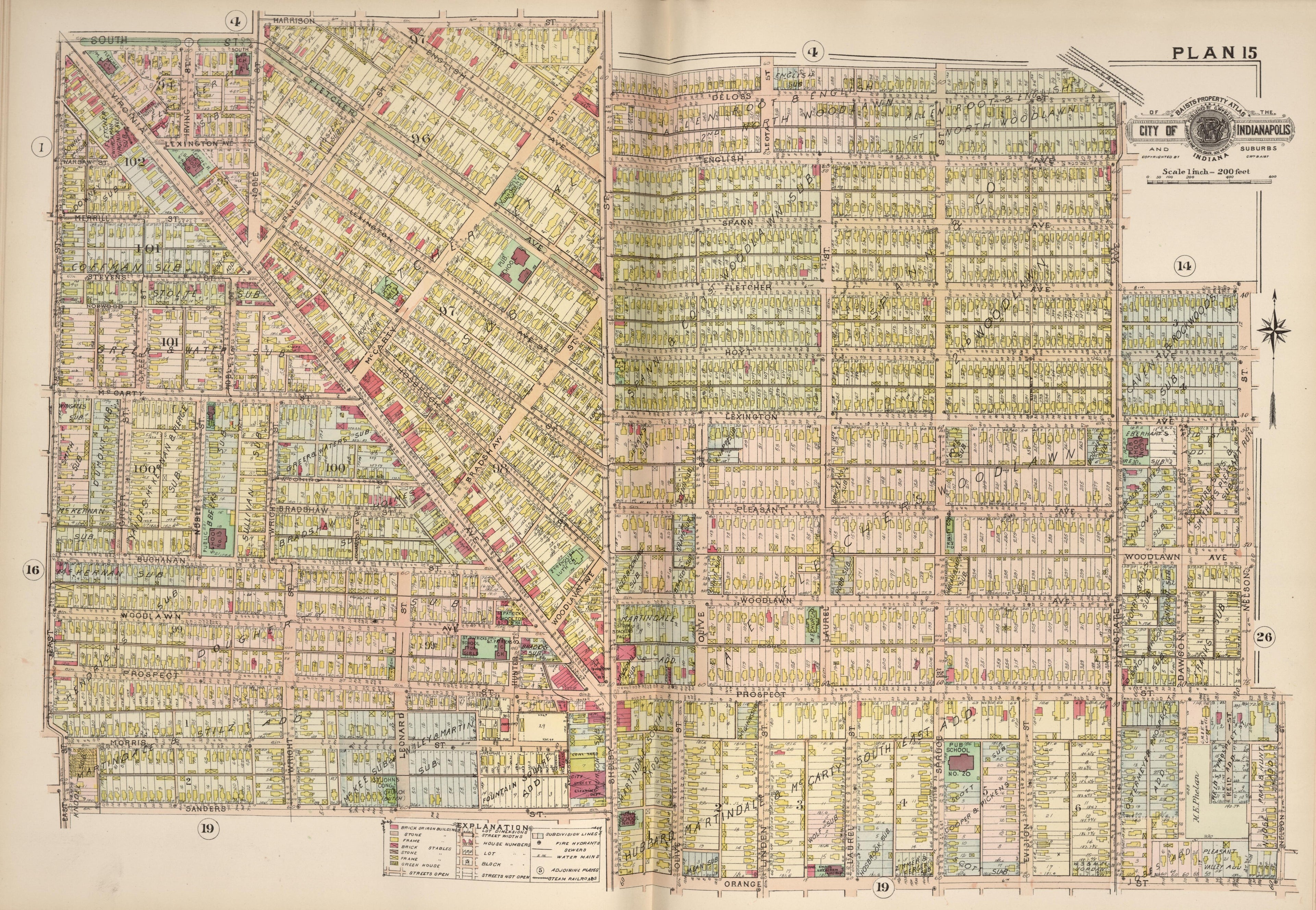Plan 15 from Baist&