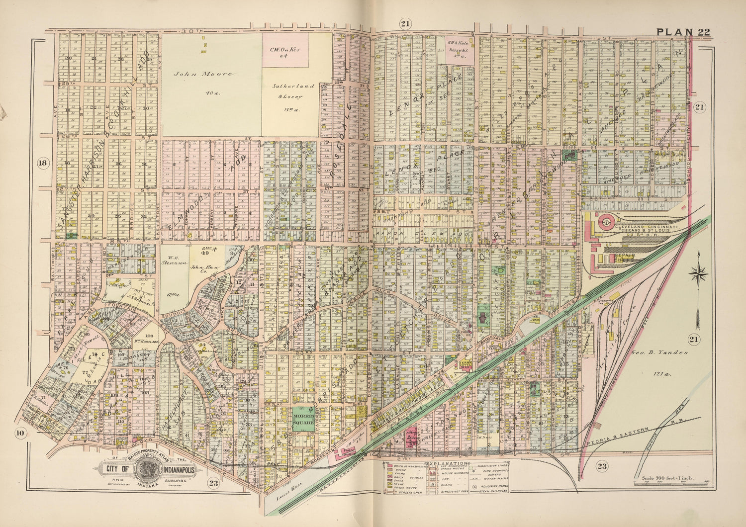 Plan 22 from Baist&