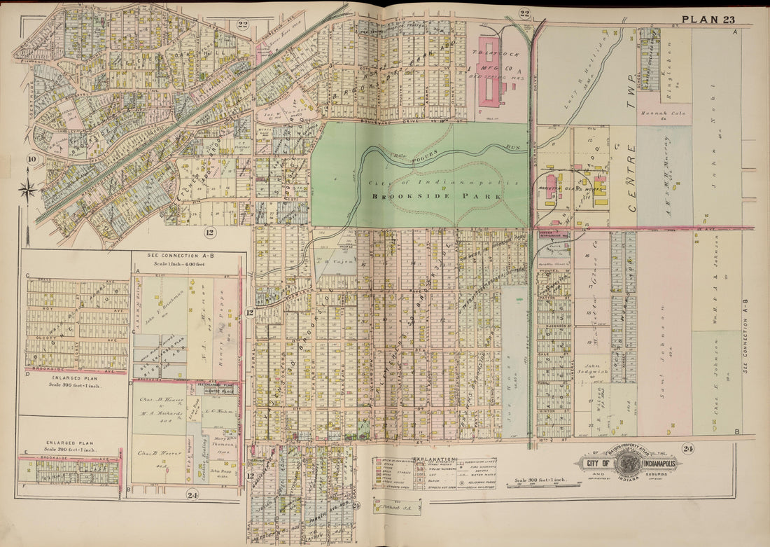 Plan 23 from Baist&