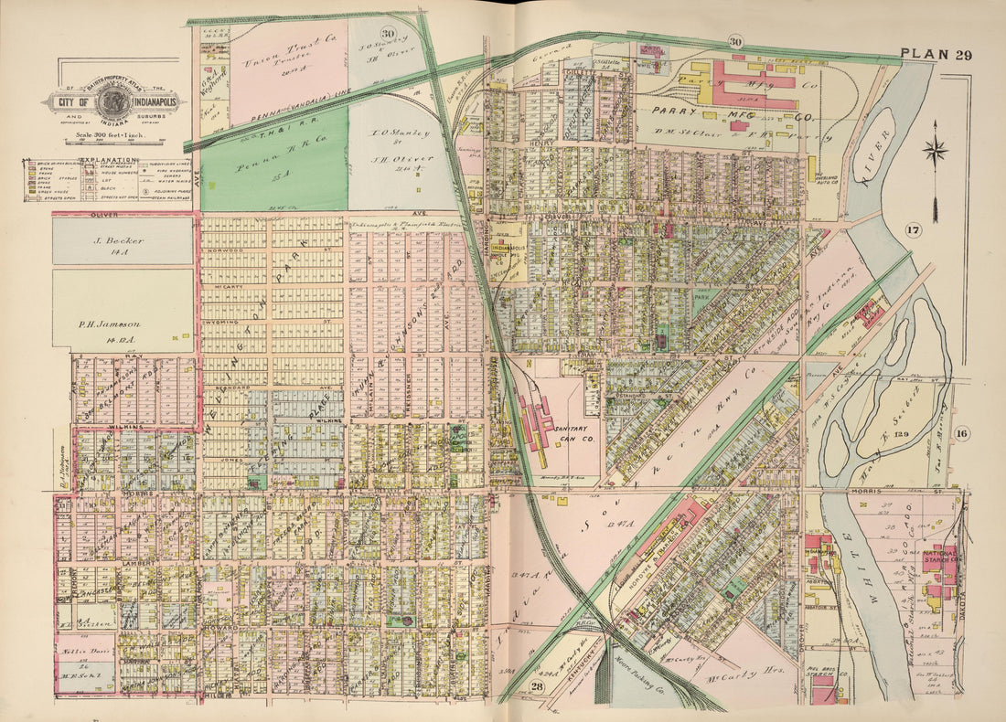 Plan 29 from Baist&