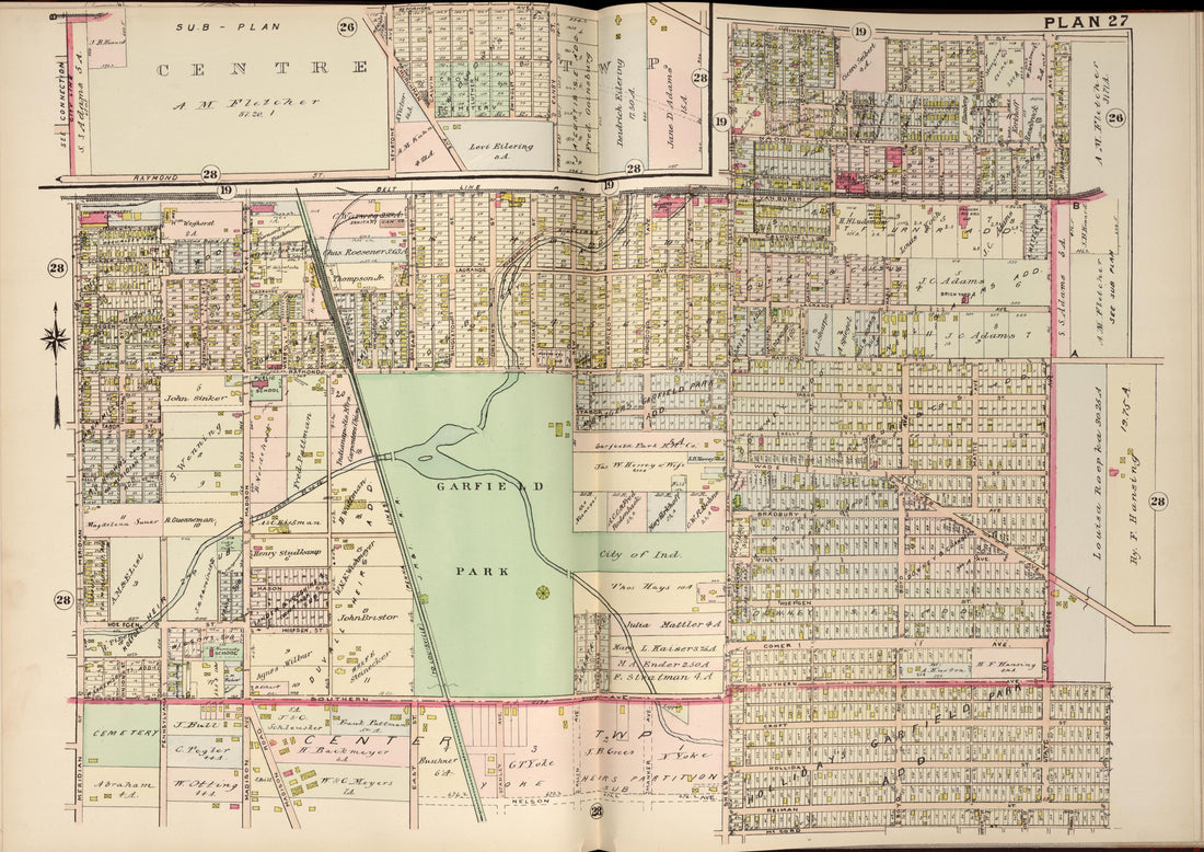Plan 27 from Baist&