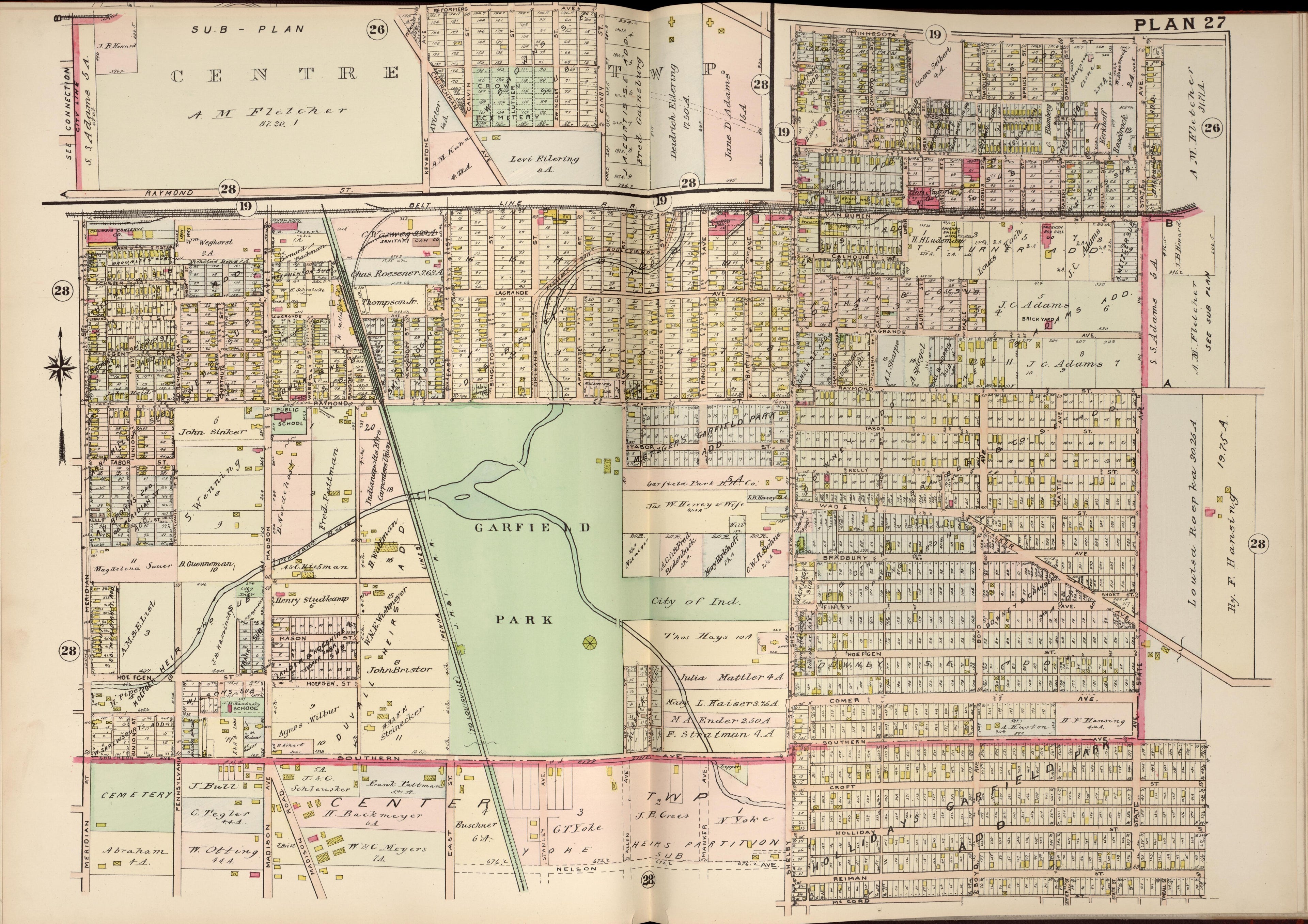 Plan 27 from Baist&