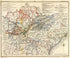 No. 22 - Map Exhibiting the Campaigns of the Army of the Cumberland from History of the Army of the Cumberland : Its Organization, Campaigns, and Battles, Written at the Request of Major-General George H. Thomas Chiefly from His Private Military Journ... by Relic Map Company