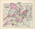 Counties Od Essex, Union and Hudson from Combined Atlas of the State of New Jersey and the Late Township of Greenville, Now Part of Jersey City, from Actual Survey Official Records & Private Plans 1873 by Relic Map Company