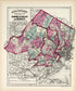 Counties of Morris, Passaic and Bergen and Vicinity of Newark from Combined Atlas of the State of New Jersey and the Late Township of Greenville, Now Part of Jersey City, from Actual Survey Official Records & Private Plans 1873 by Relic Map Company
