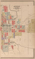 East Part of the City of Frankfort from 20th Century Atlas of Clinton County, Indiana : Containing Maps of Villages, Cities and Townships of the County, of the State, United States and World, Farmers Directory, Business Directory and General Informati... by Relic Map Company