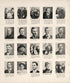 Portrait Department from 20th Century Atlas of Clinton County, Indiana : Containing Maps of Villages, Cities and Townships of the County, of the State, United States and World, Farmers Directory, Business Directory and General Information, … 1903 by Relic Map Company