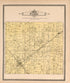 Map of Perry Township from 20th Century Atlas of Clinton County, Indiana : Containing Maps of Villages, Cities and Townships of the County, of the State, United States and World, Farmers Directory, Business Directory and General Information, … 1903 by Relic Map Company