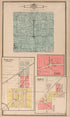 Owen Township; Michigantown, Michigan Township; Pickard, Sugar Creek Township; Forest from 20th Century Atlas of Clinton County, Indiana : Containing Maps of Villages, Cities and Townships of the County, of the State, United States and World, Farmers ... by Relic Map Company