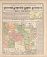 Analysis of the System of United States Land Surveys from 20th Century Atlas of Clinton County, Indiana : Containing Maps of Villages, Cities and Townships of the County, of the State, United States and World, Farmers Directory, Business Directory and... by Relic Map Company