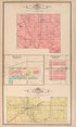 Union; Jefferson, Washington Township; Hillisburg, Johnson Township; Map of Center Township from 20th Century Atlas of Clinton County, Indiana : Containing Maps of Villages, Cities and Townships of the County, of the State, United States and World, Fa... by Relic Map Company