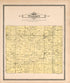 Map of Warren Township from 20th Century Atlas of Clinton County, Indiana : Containing Maps of Villages, Cities and Townships of the County, of the State, United States and World, Farmers Directory, Business Directory and General Information, … 1903 by Relic Map Company