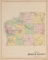 Benzie County from Atlas of Benzie County, Michigan : With Maps of Michigan, United States and the World, Alaska, Cuba, Porto Rico, Hawaii and the Philippines : Also a Complete Mailing List of All Resident … 1901 by Relic Map Company