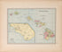 Hawaiian Islands from Atlas of Benzie County, Michigan : With Maps of Michigan, United States and the World, Alaska, Cuba, Porto Rico, Hawaii and the Philippines : Also a Complete Mailing List of All Resident … 1901 by Relic Map Company