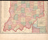 Indiana, Part 2 from Standard Atlas of Vigo County, Indiana : Including a Plat Book of the Villages, Cities and Townships of the County, Map of State and United States and World 1907 by Relic Map Company