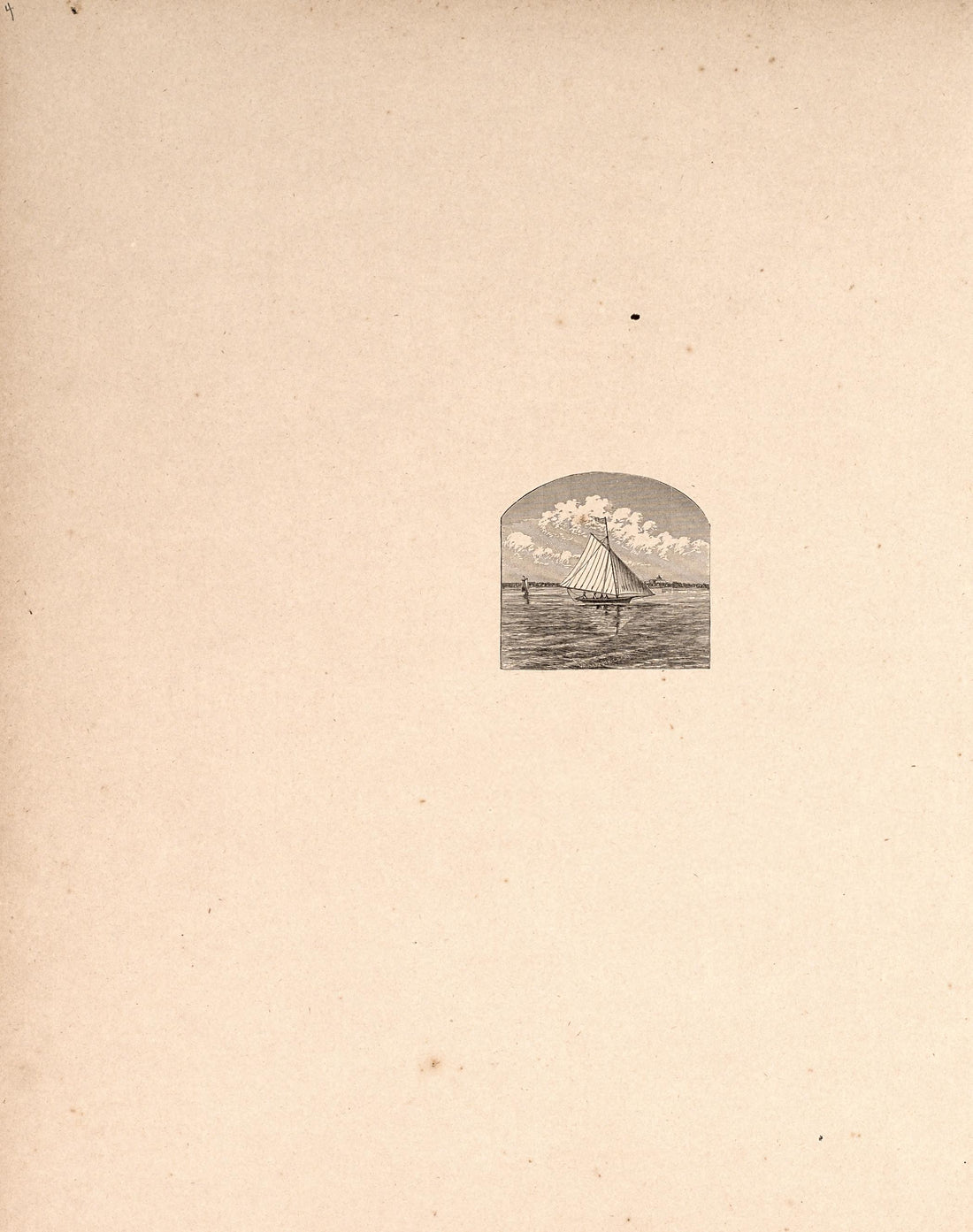 Depiction of Ship from Historical Atlas of Paulding County, Ohio : Containing Maps of Paulding County, Townships, Towns and Villages : Also Maps of the United States and State of Ohio, Together With a Statement of … 1892 by Relic Map Company