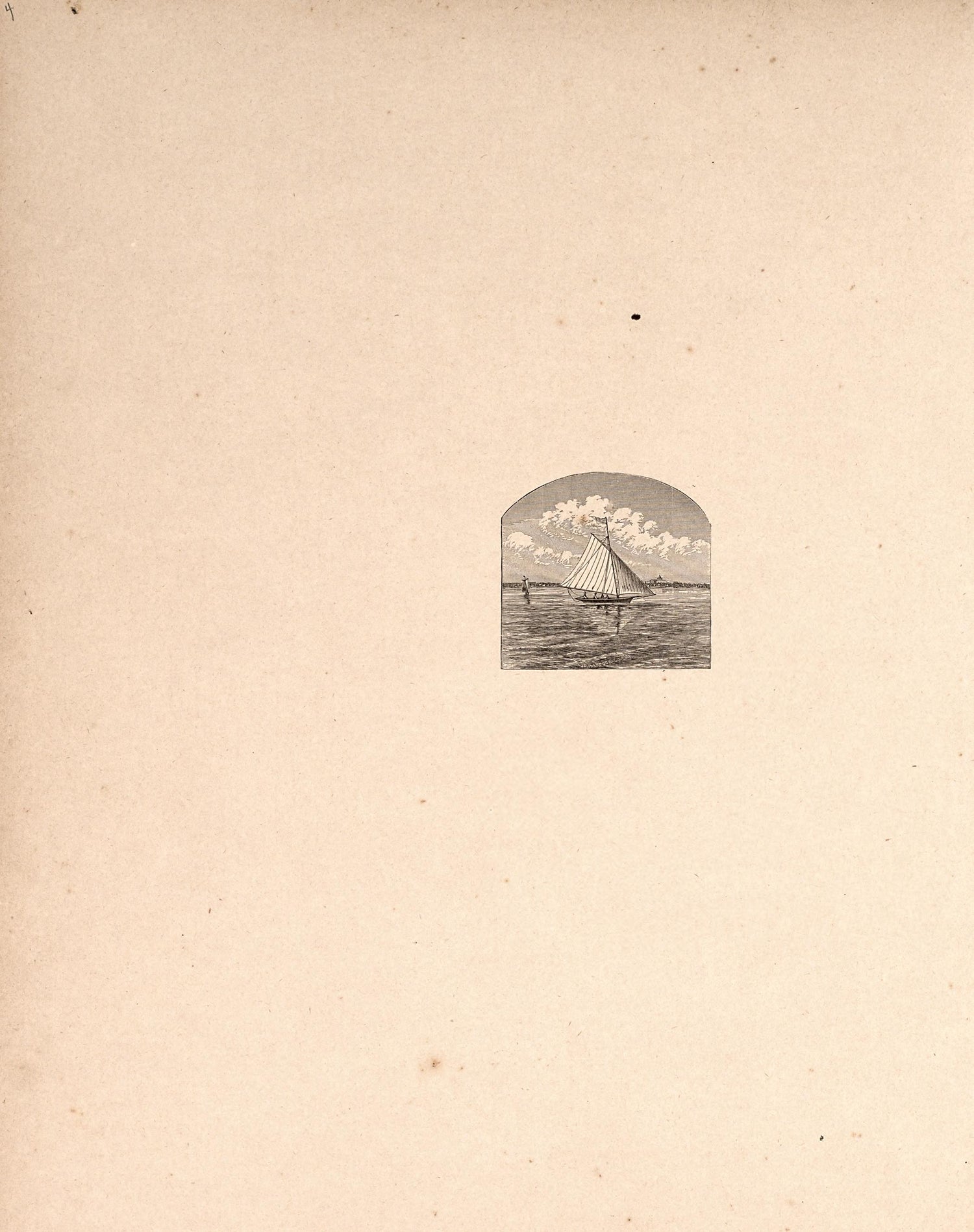 Depiction of Ship from Historical Atlas of Paulding County, Ohio : Containing Maps of Paulding County, Townships, Towns and Villages : Also Maps of the United States and State of Ohio, Together With a Statement of … 1892 by Relic Map Company
