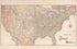 United States from Historical Atlas of Paulding County, Ohio : Containing Maps of Paulding County, Townships, Towns and Villages : Also Maps of the United States and State of Ohio, Together With a Statement of … 1892 by Relic Map Company