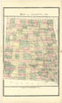 Map of Dakota, 1889 from Atlas of Genesee County, Michigan : Containing Maps of Every Township In the County, With Village and City Plats ... : from Actual Surveys and Official Records by Relic Map Company