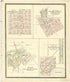 Map of the Village of Maple Grove; Map of the Village of Vienna Pine Run P.O. from Atlas of Genesee County, Michigan : Containing Maps of Every Township In the County, With Village and City Plats ... : from Actual Surveys and Official Records 1889 by Relic Map Company