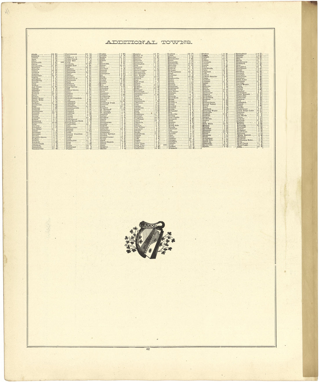 Additional Towns from Atlas of Genesee County, Michigan : Containing Maps of Every Township In the County, With Village and City Plats ... : from Actual Surveys and Official Records 1889 by Relic Map Company