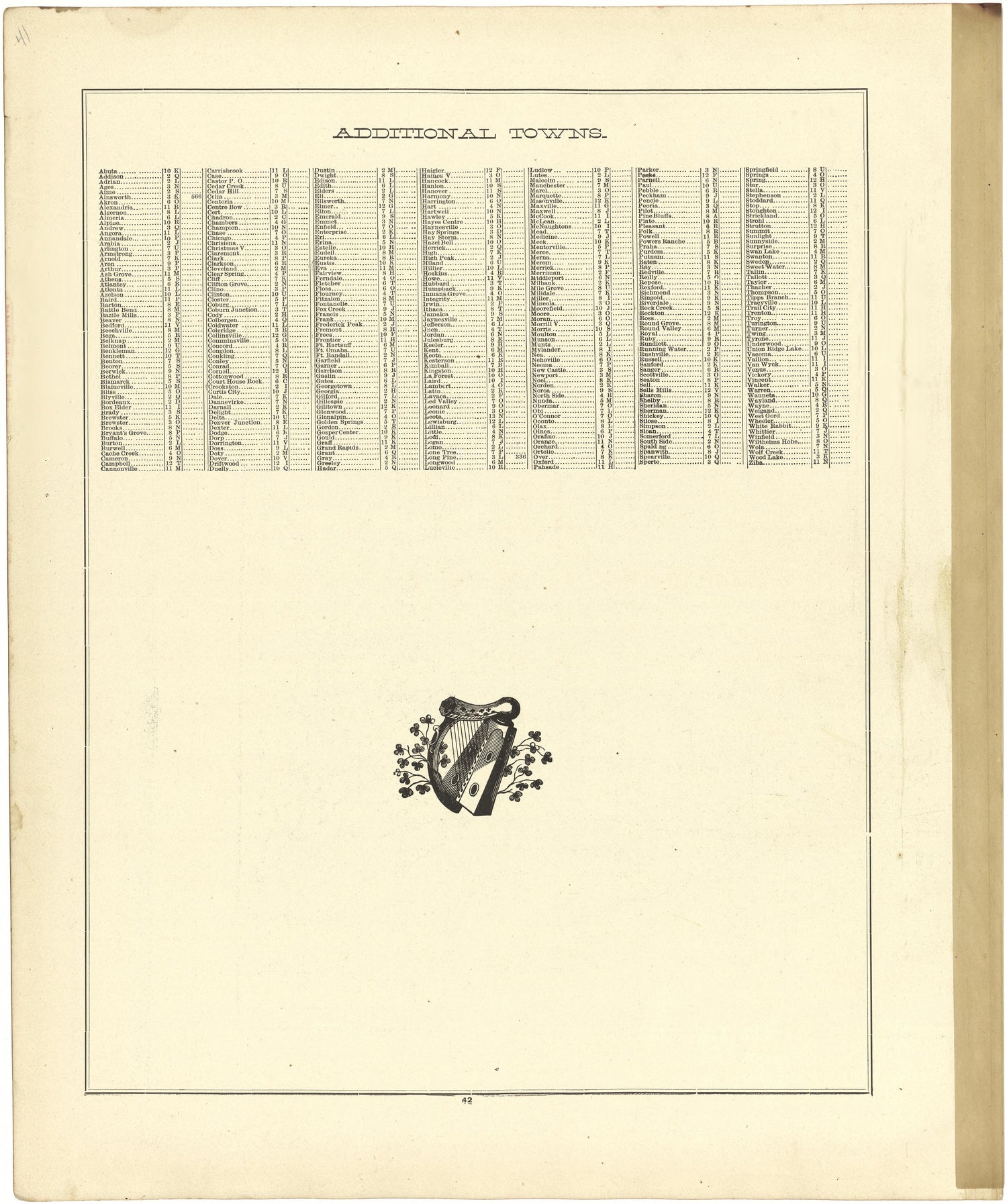 Additional Towns from Atlas of Genesee County, Michigan : Containing Maps of Every Township In the County, With Village and City Plats ... : from Actual Surveys and Official Records 1889 by Relic Map Company