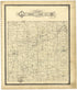 Map of Township 3 S. Range X W. from Standard Atlas of Monroe County, Illinois : Including a Plat Book of the Villages, Cities and Townships of the County, Map of the State, United States and World, Patrons Directory, Reference Business … 1901 by Relic Map Company