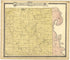 Map of Township 3 S. Range VIII W. from Standard Atlas of Monroe County, Illinois : Including a Plat Book of the Villages, Cities and Townships of the County, Map of the State, United States and World, Patrons Directory, Reference Business … 1901 by Relic Map Company