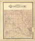 Map of Township 2 S. Range X W. from Standard Atlas of Monroe County, Illinois : Including a Plat Book of the Villages, Cities and Townships of the County, Map of the State, United States and World, Patrons Directory, Reference Business … 1901 by Relic Map Company