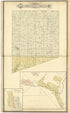 Map of Township 4 & Part of 5 S Range IX W. from Standard Atlas of Monroe County, Illinois : Including a Plat Book of the Villages, Cities and Townships of the County, Map of the State, United States and World, Patrons Directory, Reference Business �... by Relic Map Company