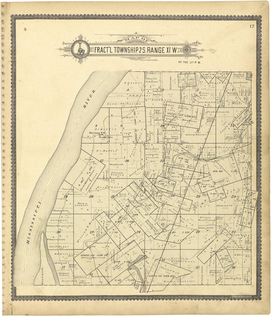 Map of Fract&