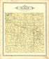 Map of Burns from Illustrated Atlas of Shiawassee County, Michigan : Compiled and Published from Recent Surveys, Official Records and Personal Examinations : Including Brief Biographical Sketches of Enterprising Citizens 1895 by Relic Map Company