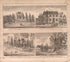 Views of from Atlas of Dearborn County, Indiana : to Which Is Added a Map of the State of Indiana, Also an Outline and Rail Road Map of the United States 1875 by Relic Map Company