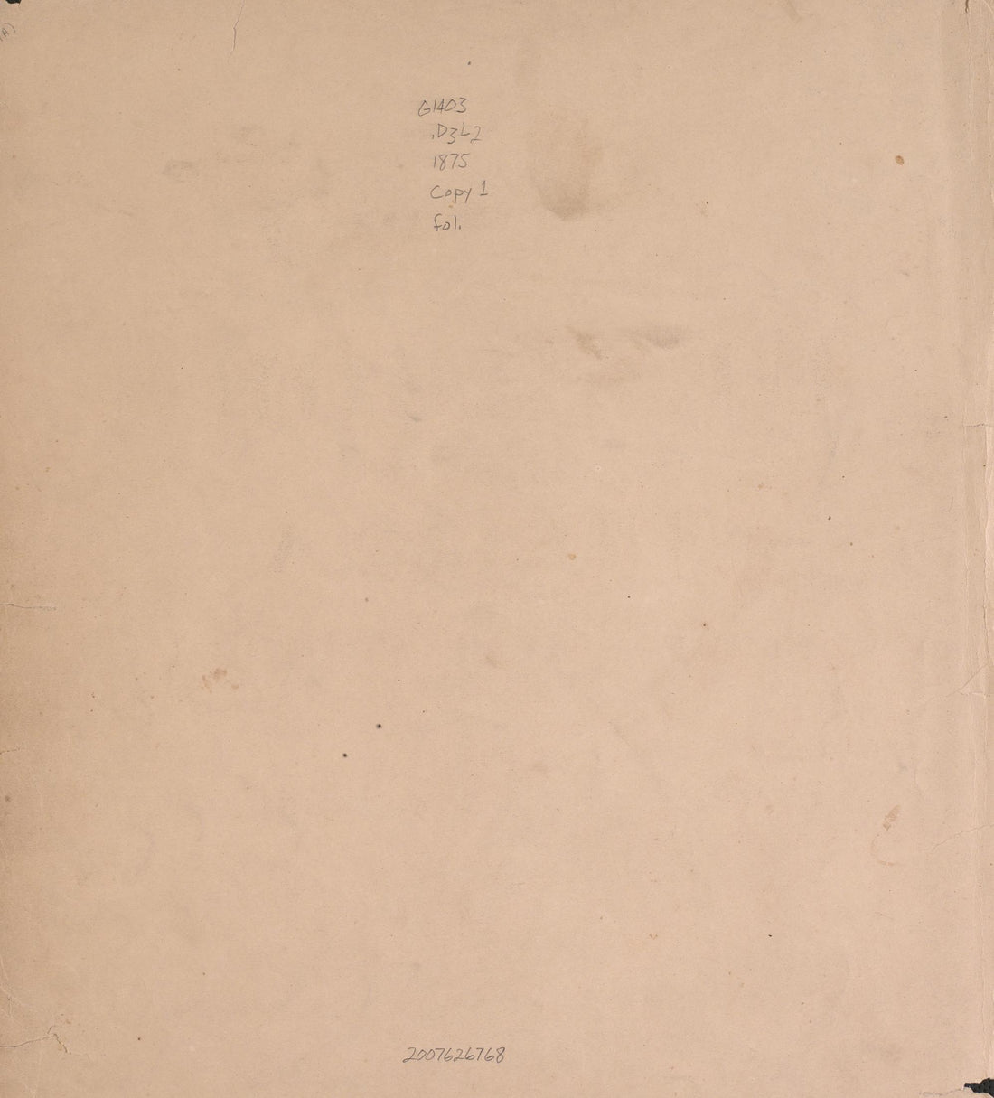 Endpage from Atlas of Dearborn County, Indiana : to Which Is Added a Map of the State of Indiana, Also an Outline and Rail Road Map of the United States 1875 by Relic Map Company