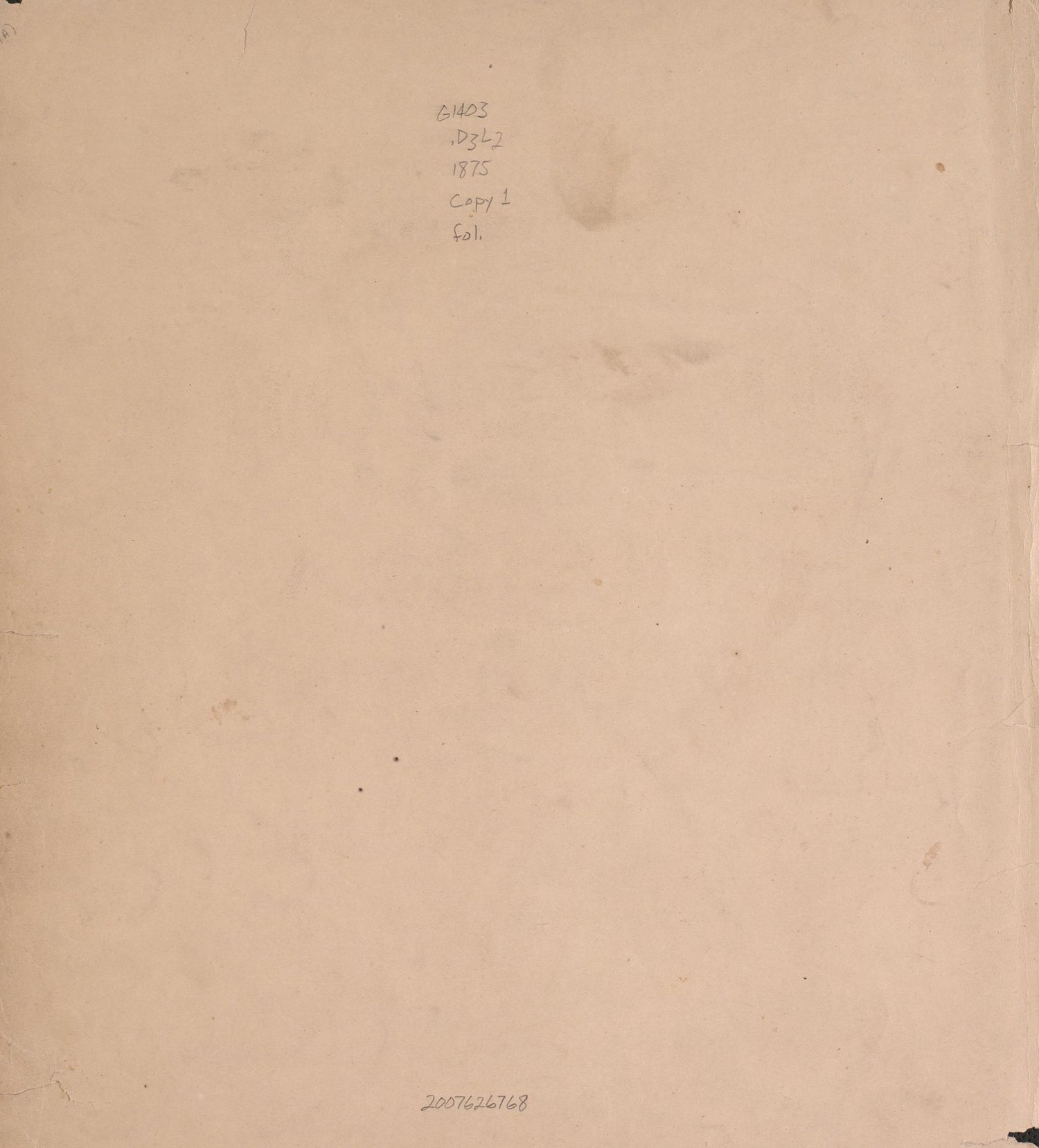 Endpage from Atlas of Dearborn County, Indiana : to Which Is Added a Map of the State of Indiana, Also an Outline and Rail Road Map of the United States 1875 by Relic Map Company