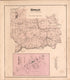 Hogan from Atlas of Dearborn County, Indiana : to Which Is Added a Map of the State of Indiana, Also an Outline and Rail Road Map of the United States 1875 by Relic Map Company