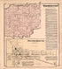 Washington and Dillsborough from Atlas of Dearborn County, Indiana : to Which Is Added a Map of the State of Indiana, Also an Outline and Rail Road Map of the United States 1875 by Relic Map Company