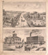 Views of Residences from Atlas of Dearborn County, Indiana : to Which Is Added a Map of the State of Indiana, Also an Outline and Rail Road Map of the United States 1875 by Relic Map Company