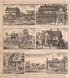 Views of Residences, Farms and Churches from Atlas of Dearborn County, Indiana : to Which Is Added a Map of the State of Indiana, Also an Outline and Rail Road Map of the United States 1875 by Relic Map Company