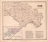 York and Guilford from Atlas of Dearborn County, Indiana : to Which Is Added a Map of the State of Indiana, Also an Outline and Rail Road Map of the United States 1875 by Relic Map Company
