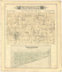 Waynesville; Hallsville from Plat Book of De Witt County, Illinois 1894 by Relic Map Company