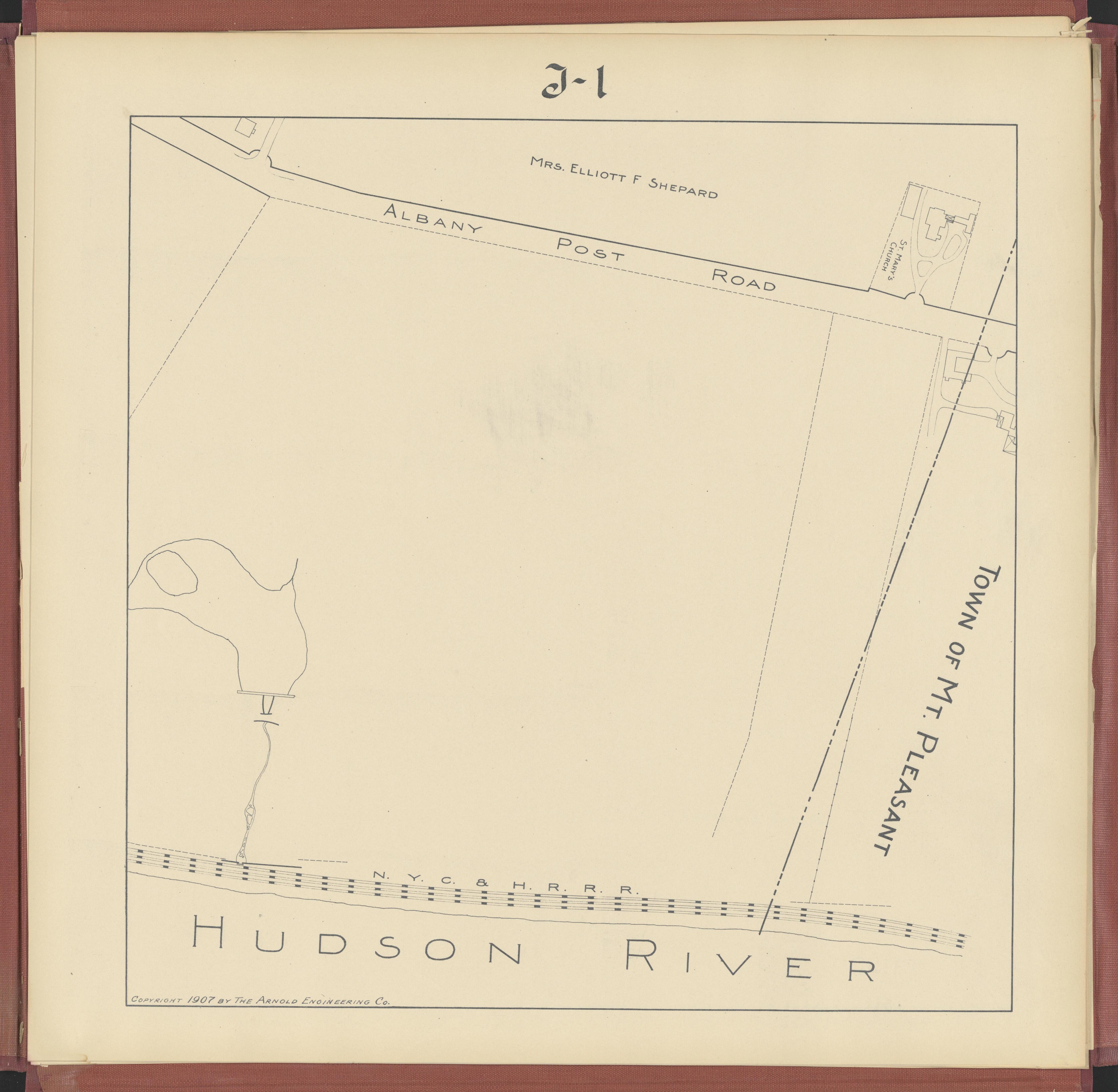 Old Map of , New York, De Witt County [1907] Image 41 of Map of Village ...