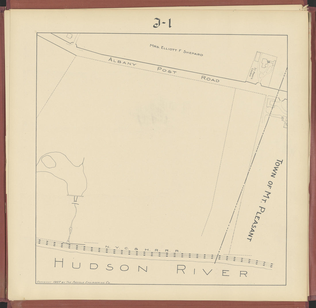 Image 41 of Map of Village of Briarcliff Manor, N.Y. from Map of Village of Briarcliff Manor, N.Y 1907 by Relic Map Company