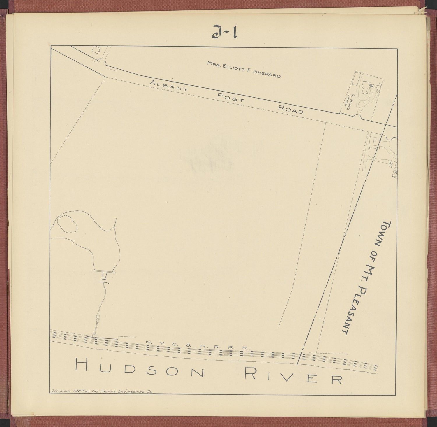 Image 41 of Map of Village of Briarcliff Manor, N.Y. from Map of Village of Briarcliff Manor, N.Y 1907 by Relic Map Company