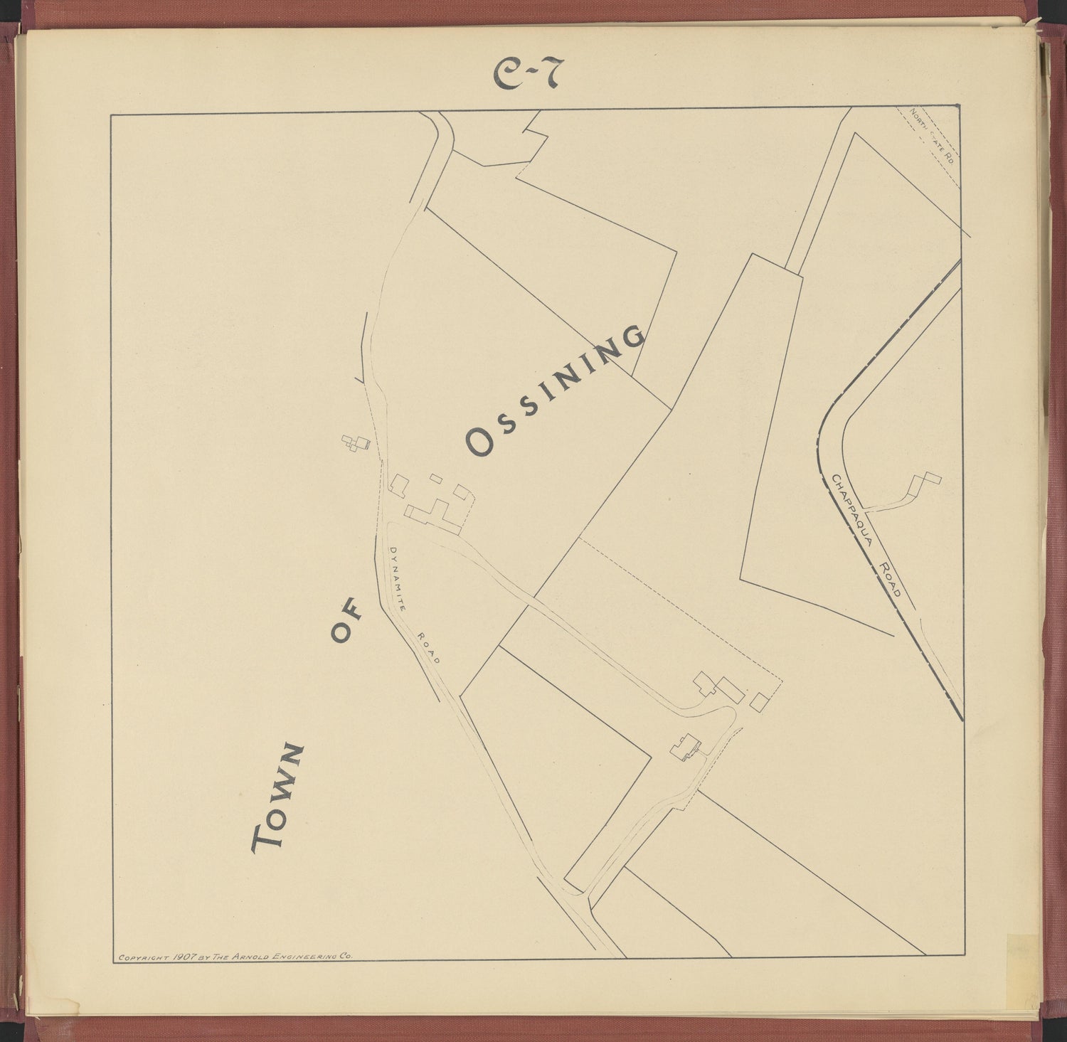 Image 6 of Map of Village of Briarcliff Manor, N.Y. from Map of Village of Briarcliff Manor, N.Y 1907 by Relic Map Company