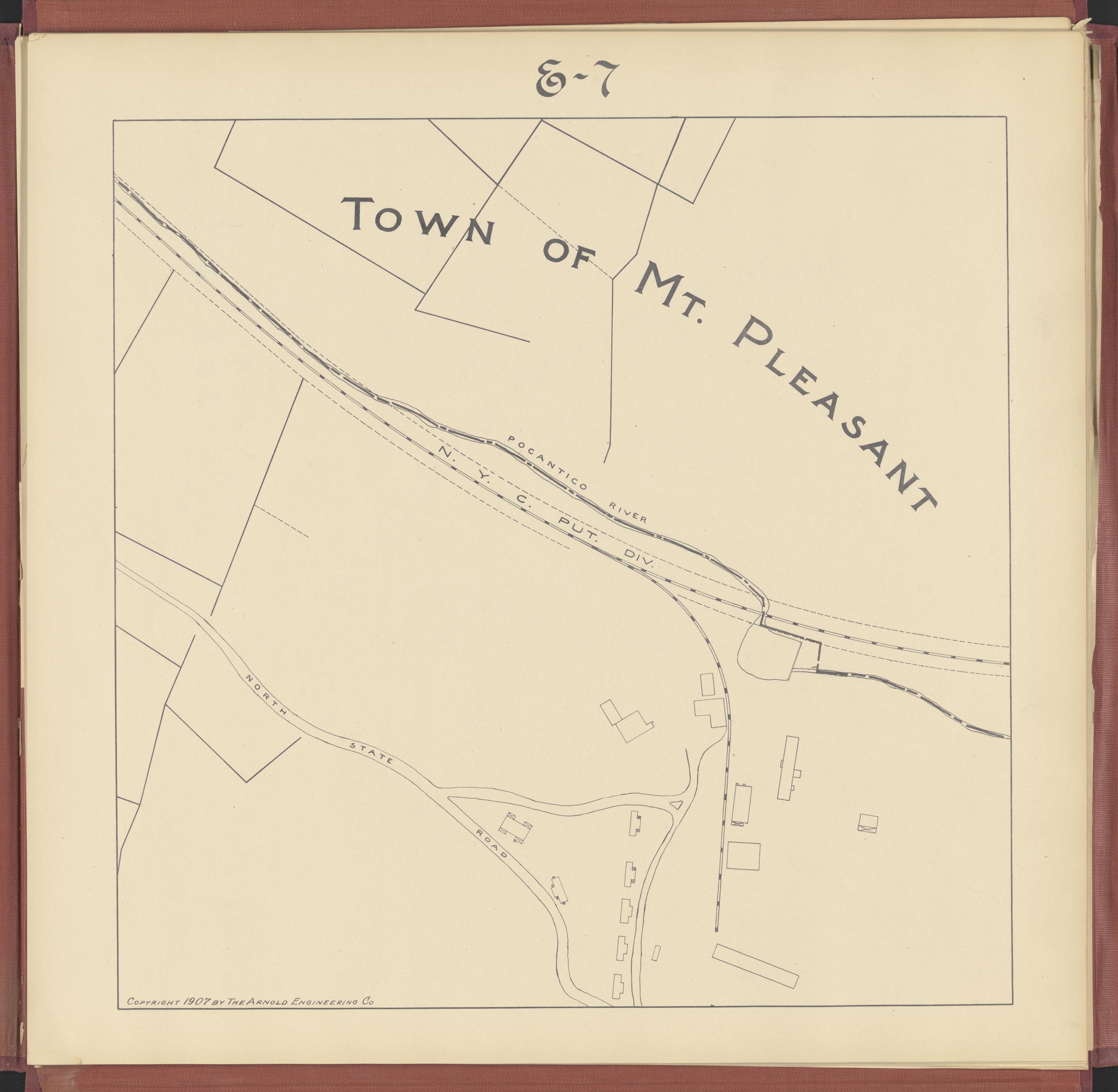 Old Map of , New York, De Witt County [1907] Image 18 of Map of Village ...