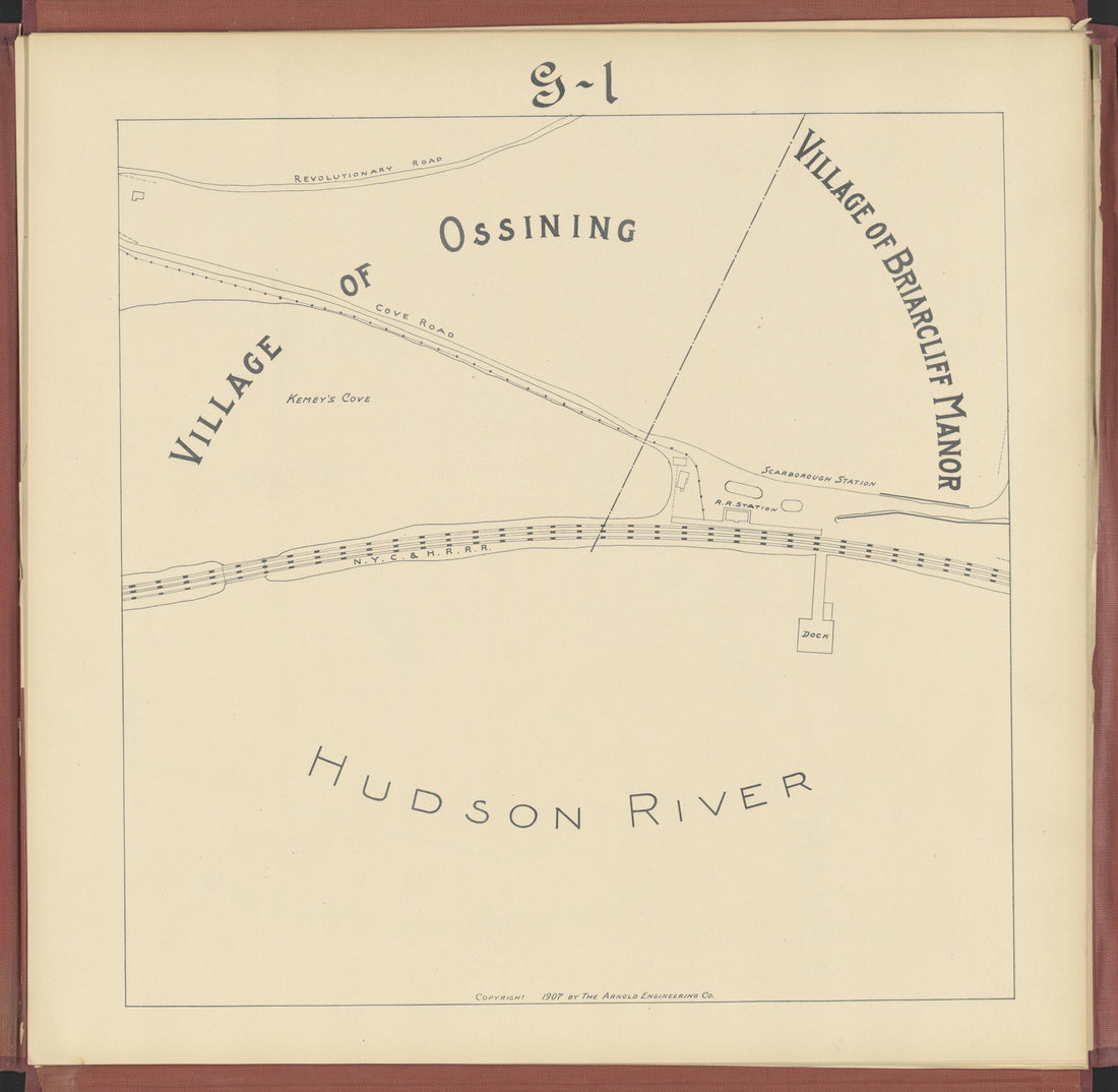 Image 26 of Map of Village of Briarcliff Manor, N.Y. from Map of Village of Briarcliff Manor, N.Y 1907 by Relic Map Company