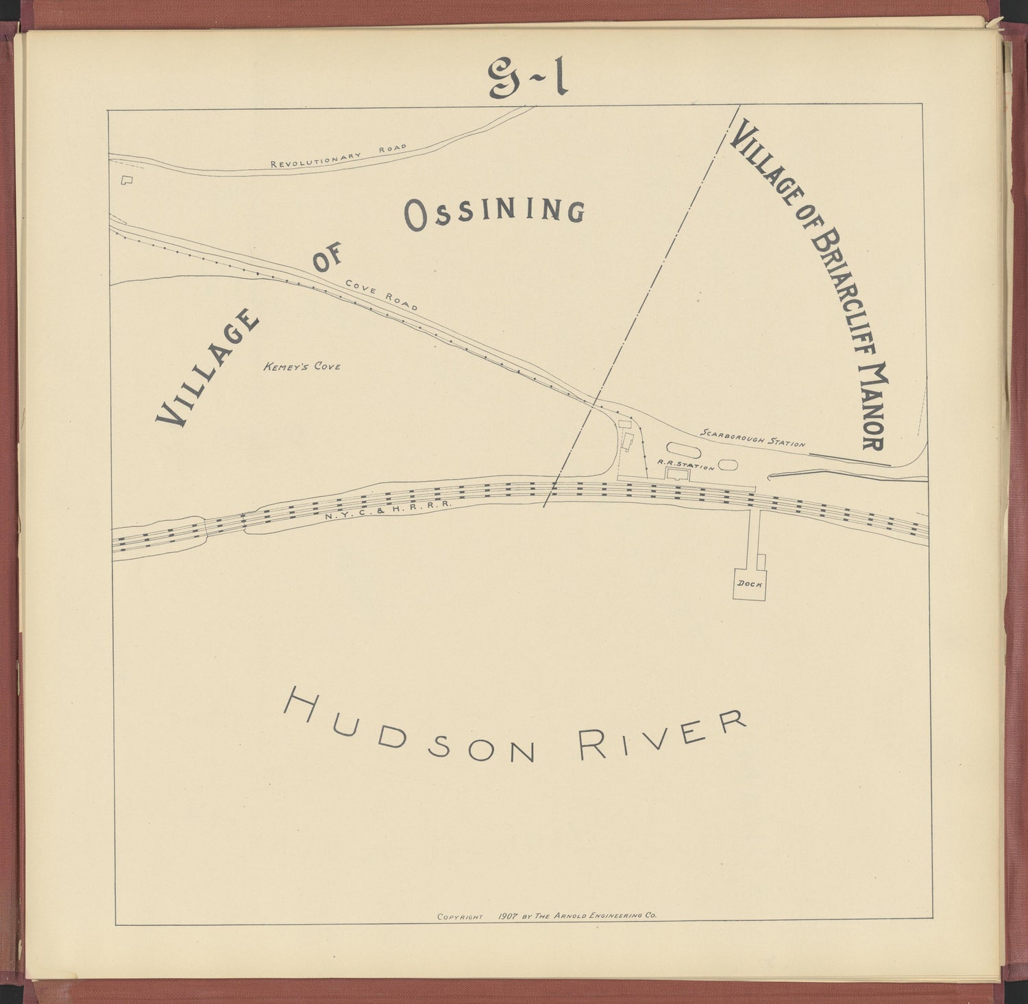 Image 26 of Map of Village of Briarcliff Manor, N.Y. from Map of Village of Briarcliff Manor, N.Y 1907 by Relic Map Company